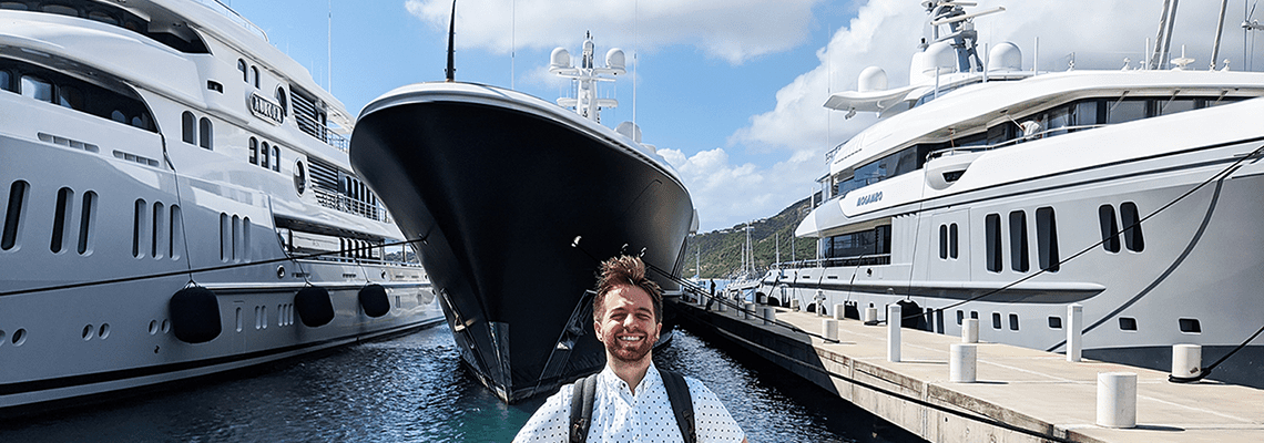Zach Hankinson, Support Engineer brings WiFi to the High Seas